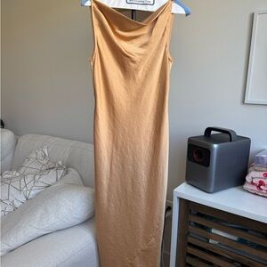 Wilfred sleeveless peachy orange Dress